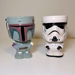 Star Wars Galerie Clone Tropper & Boba Fett Goblets or Desk Accessories